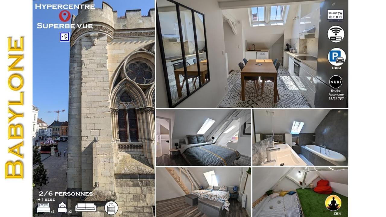 3 Appartements Premium Au Pied De La Cathedrale - Hypercentre Санс Екстер'єр фото