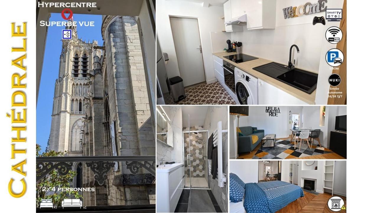 3 Appartements Premium Au Pied De La Cathedrale - Hypercentre Санс Екстер'єр фото